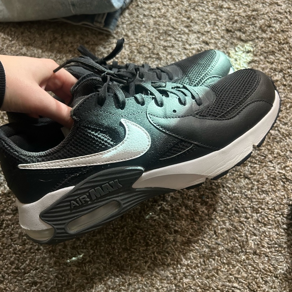 Nike Air Max Black and White Sneakers